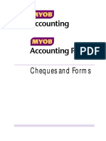 Accounting: Cheques and Forms