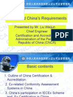 Iecex and China'S Requirements