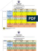 Junior High School Class Schedule School Year 2021-2022 Week 1 September 13 - 17, 2021