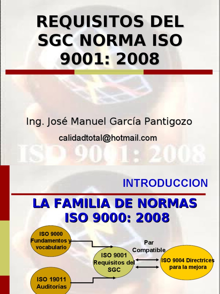 015 Requisitos Del SGC Iso 9001 2008 | PDF | Gestión de la calidad ...