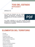 Límites y elementos del territorio colombiano