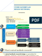 5 - Meeting - Mixed Methods