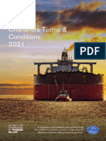 Charterers Terms and Conditions 2021