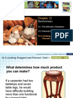 Stoichiometry: 12.3 Limiting Reagent and Percent Yield
