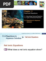 Chemical Reactions: 11.3 Reactions in Aqueous Solution