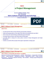 Software Project Management: Nehru Institute of Engineering and Technology