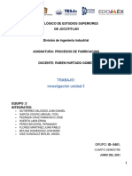 Procesos Fabricacion Investigacion U5