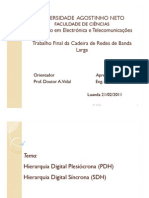 SDH e PDH: Características e aplicações das hierarquias digitais