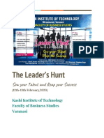 The Leader's Hunt 2k21 - FBS, KIT