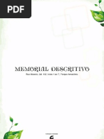Memorial Descritivo com capa