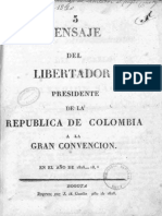 fpinedamensajeBolivar1828