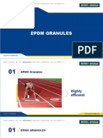Durable EPDM Granules for Sports Surfaces
