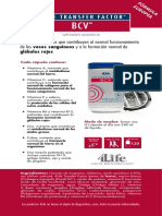 4life Recursos ES Ciencia Flyer Producto Transfer Factor BCV