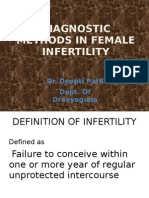 Diagnostic Methods in Female Infertility