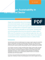 BSR Financial Sector Supply Chain Sustainability 2015