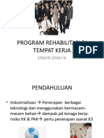 PROGRAM REHABILITASI DI TEMPAT KERJA - Dr. Erwin