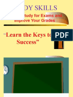 Study Skills: How To Study For Exams and Improve Your Grades