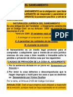 30_ EL SANEAMIENTO y  LA EVICCIÓN(1)