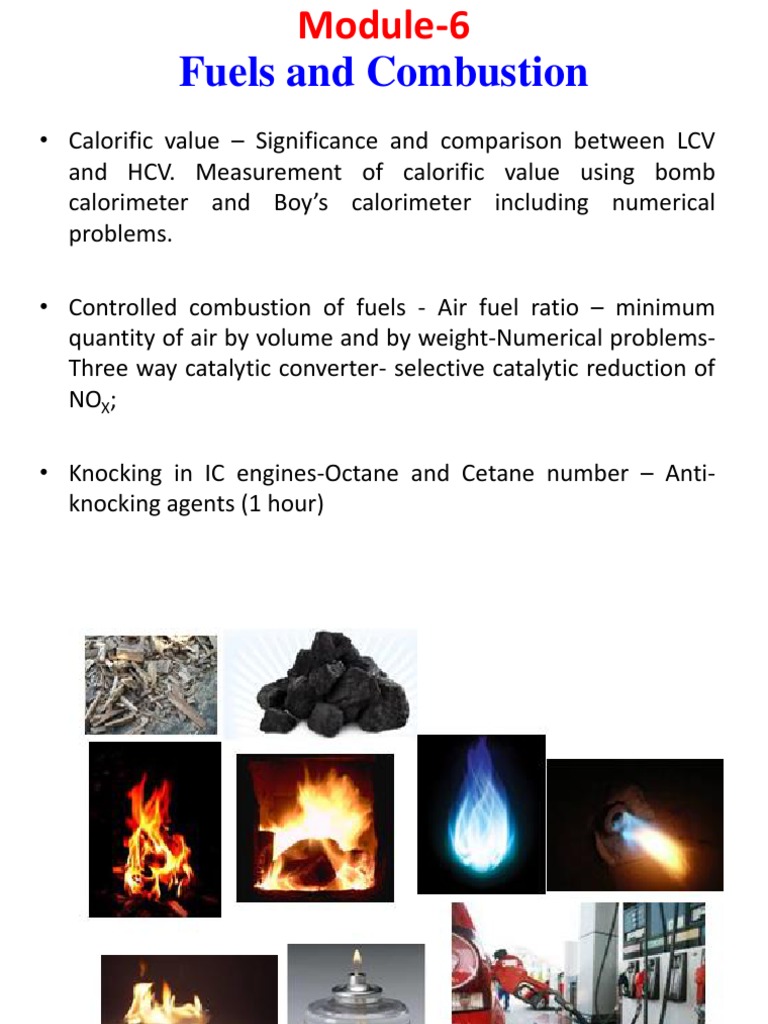 Calorific Value of Fuels Explained | PDF | Calorie | Combustion