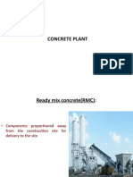 Concrete Plant: ©ramaiah University of Applied Sciences