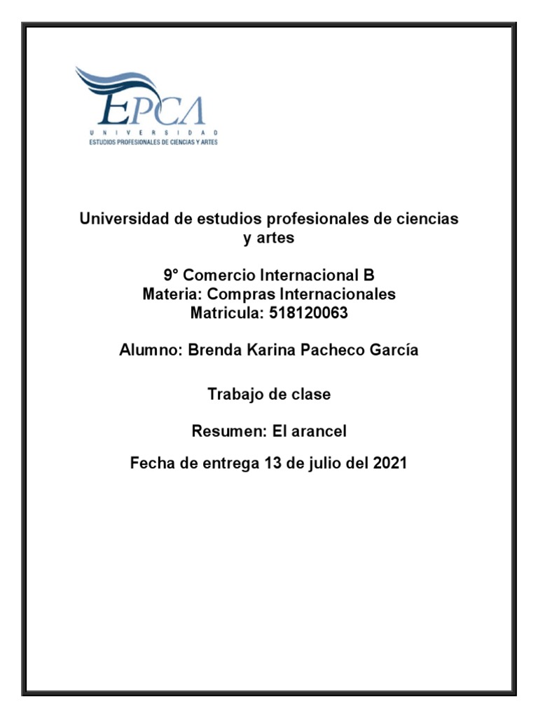 Aranceles en Comercio Internacional | PDF | Arancel | aduana