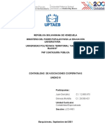 Tarea Unidad III Contabilidad de Cooperativas