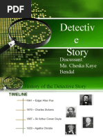 Detectiv e Story: Discussant: Ma. Cheska Kaye Bendal