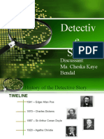 Detectiv e Story: Discussant: Ma. Cheska Kaye Bendal