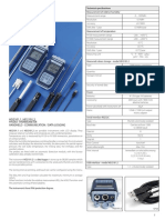 DeltaOHM HD2101.1 2 Thermo Hygrometer Datalogger Datasheet ENG