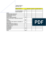 RUBRICA EVALUACION TRABAJO ESCRITO y Desarrollo de Informe VALOR TOTAL 10