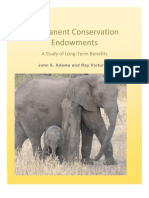 Permanent Conservation Endowments