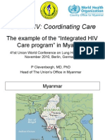 TB and HIV: Coordinating Care (Philippe Clevenbergh)