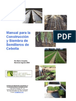 Manual para La Construccion y Siembra de Semilleros de Ceb