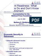 What Americans Know About Retirement (NPF)