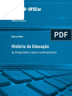 Bittar_Historia Da Educacao