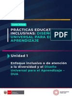 Fasciculo Unidad 1 Practicas Educativas Inclusivas DUA