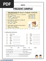 Practice Present Simple 3