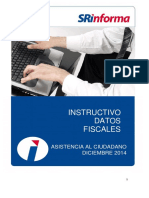 Instructivo Datos Fiscales Impuesto a La Renta