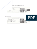 Conectores Del Panel Frontal de Audio