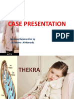 Case Presentation: Prepared &presented by DR - Fatema Al-Hamade