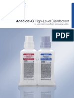Acecide - C High-Level Disinfectant: An Easier, Safer, More Efficient Reprocessing Solution
