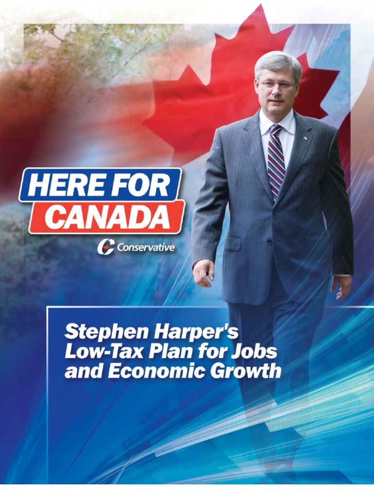 Conservative Party of Canada 2011 Election Platform PDF Canada