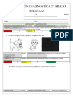 2° Preescolaar Examen Dignostico