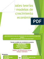 Desarrollo - Sostenible - Teorias Crecimiento Economico