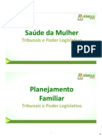 Saúde Da Mulher: Tribunais e Poder Legislativo