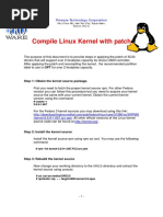 Compile Linux Kernel With Patch: Proware Technology Corporation