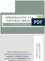 Aproximación A La Pastoral Urbana