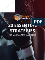 Martial Arts Marketing 20 Essential Strategies - Member Solutions