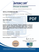 SR Iso 37001 Gestión Antisoborno