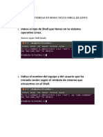 Actividades Interfaz en Modo Texto Shell de Linux